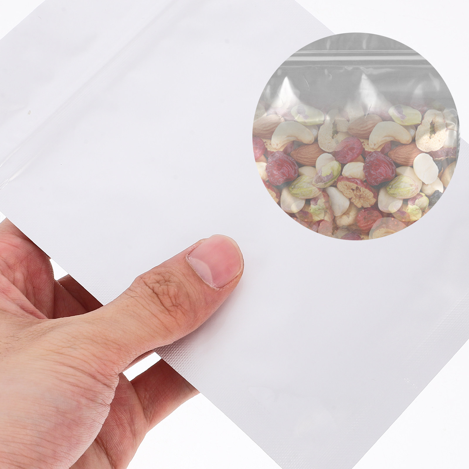 Food Storage And - 50 sztuk szczelnych, wielokrotnego użytku torebek