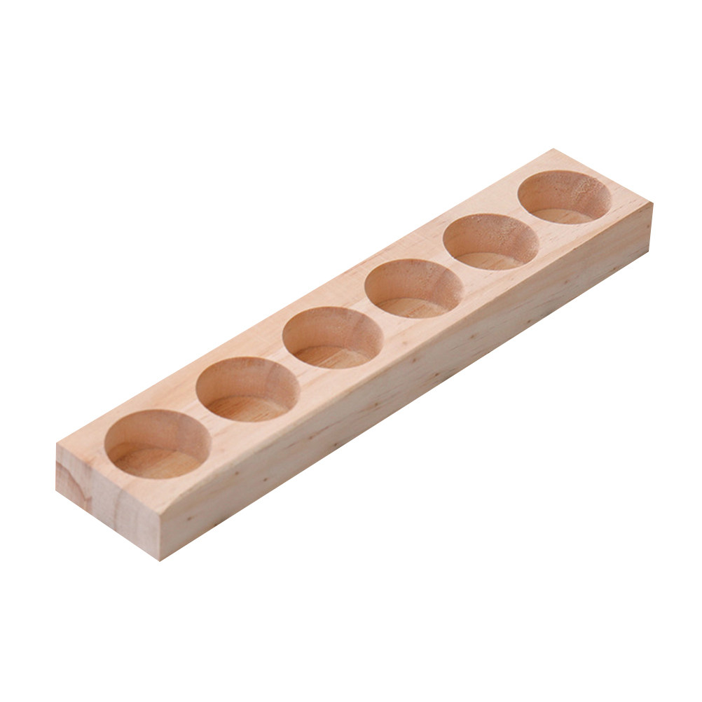 Food Storage Essentials - Jednowarstwowy drewniany stojak na biurko, organizer