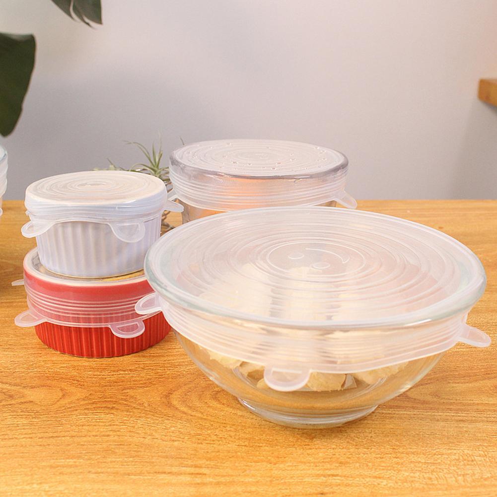 Silicone Stretch Lid - Silikonowa Pokrywka Elastyczna Wielokrotnego Użytku Silikonowa