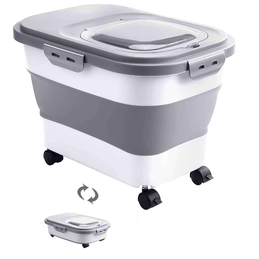 Xl Food Storage Containers With Lids - Pojemnik na karmę dla psów i