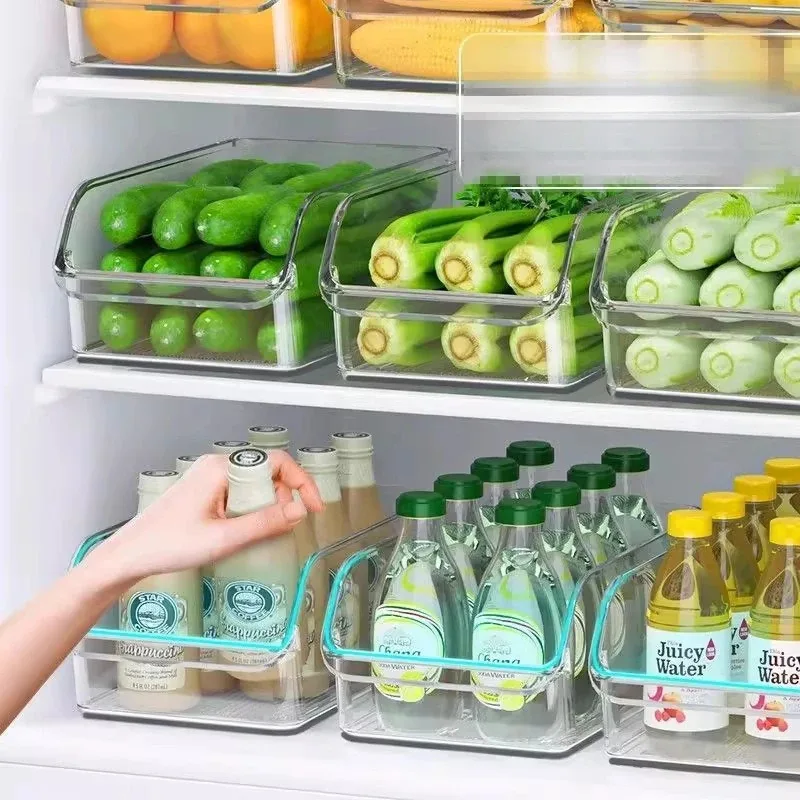 Food Storage Kitchen Cabinet - Organizer do lodówki 1/2 szt. Pojemniki