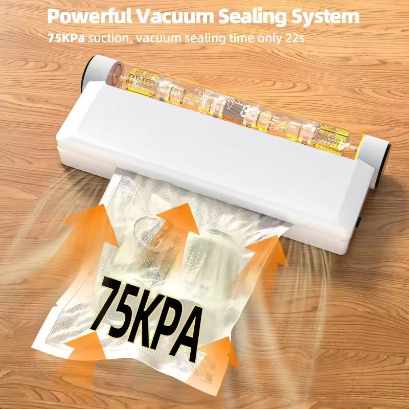 Food Storage Vacuum Sealer Machine - Maszyna do pakowania próżniowego żywności 75KPA,