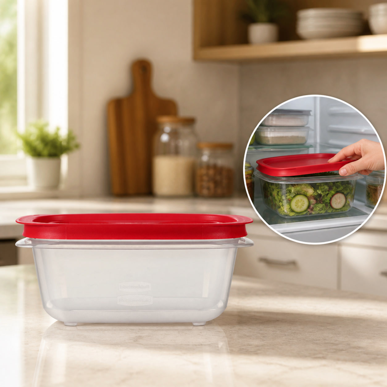 Storage Food Prep - Prostokątny pojemnik na żywność o pojemności