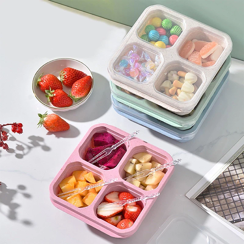 Food Storage For Refrigerator - 4-siatkowe pudełko do przechowywania żywności Przenośna