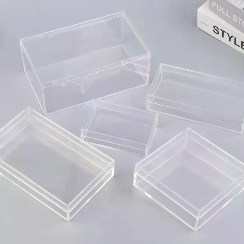 Food Storage Plants - Nowe, pogrubione, prostokątne akrylowe pudełko do
