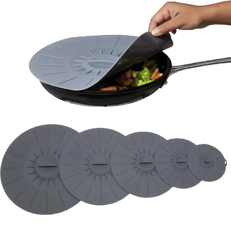 Silicone Stretch Lid - 5 szt. Uniwersalne silikonowe pokrywki do