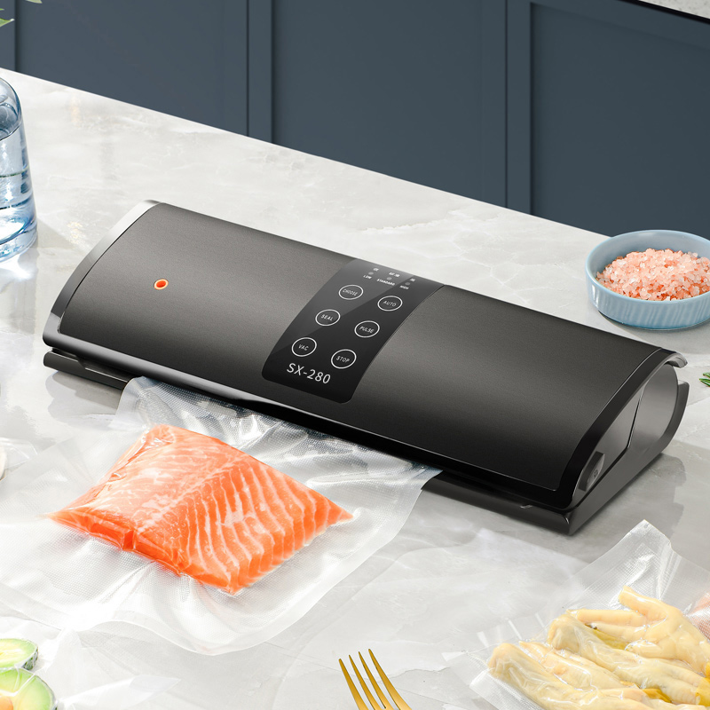 Food Storage Vacuum Sealer Machine - Maszyna do pakowania próżniowego AGASHE, system