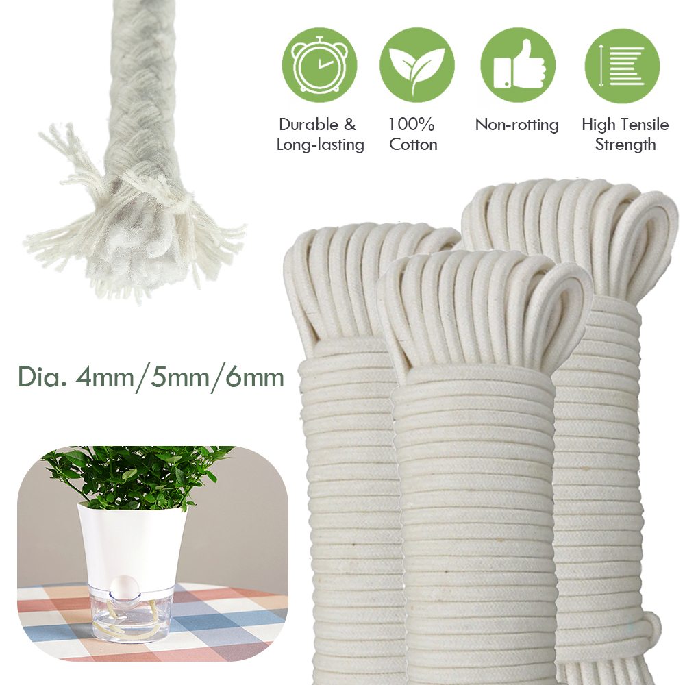Food Storage Plants - 4/5/6mm samopodlewający się bawełniany sznurek roślina