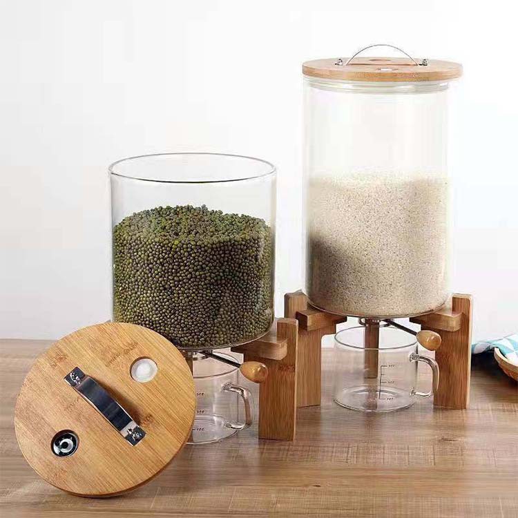 Duży, ręcznie robiony szklany  – Food Storage Glass Containers Large recenzja i cena