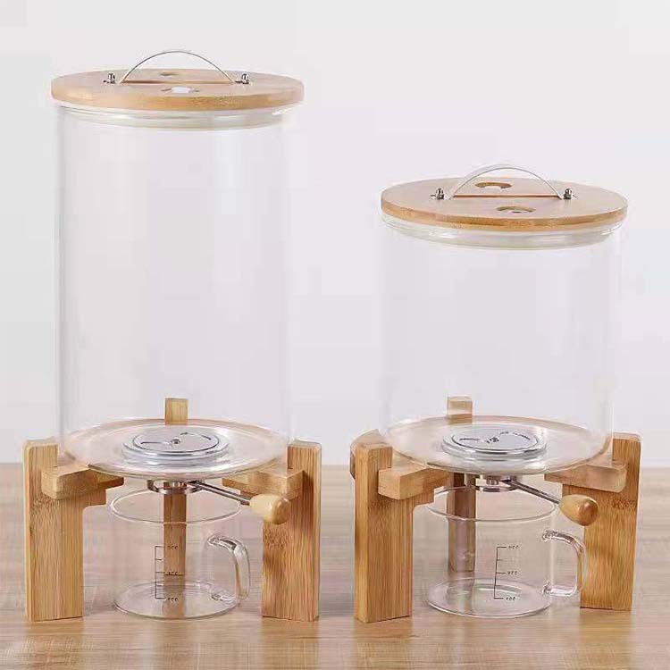 Duży, ręcznie robiony szklany  – Food Storage Glass Containers Large recenzja i cena