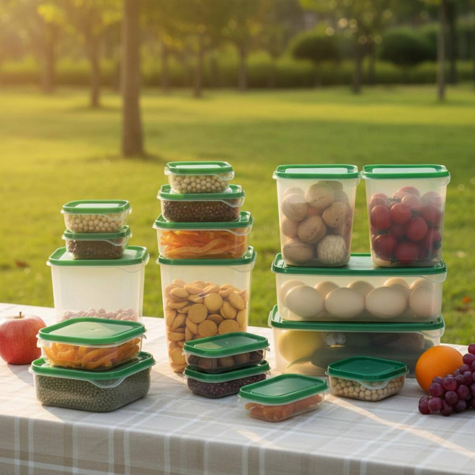 17-częściowy zestaw pojemników – Food Storage For Refrigerator recenzja i cena