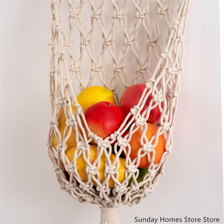 Makrama kosz do przechowywania – Food Storage Kitchen Cabinet recenzja i cena