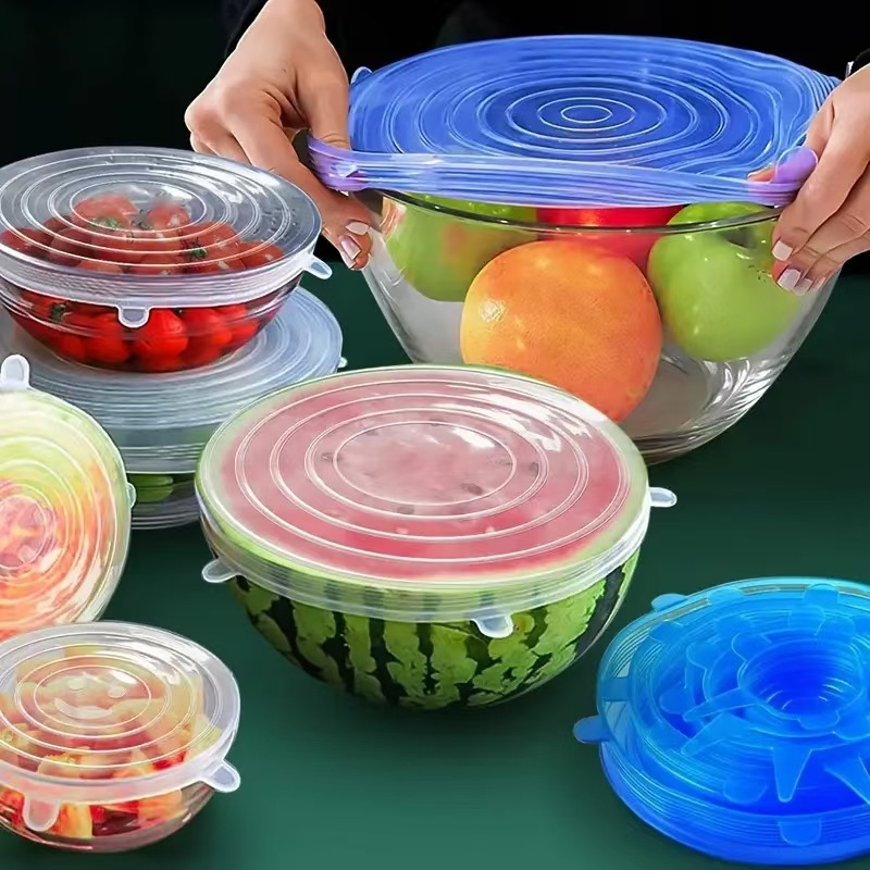 6 szt. Silikonowe pokrywki wie – Silicone Stretch Lid recenzja i cena