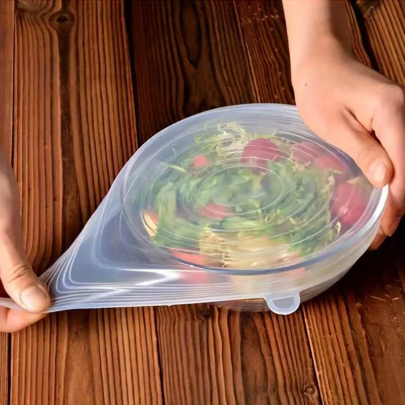 6 szt. Silikonowe pokrywki wie – Silicone Stretch Lid recenzja i cena