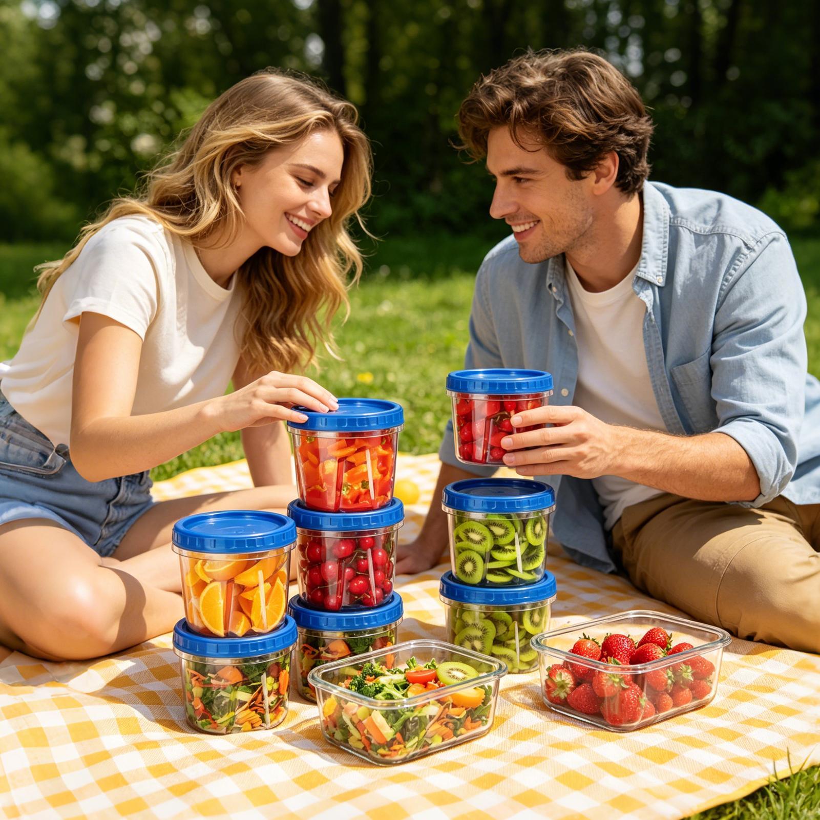Pojemniki do zamrażarki do prz – Food Storage For Refrigerator recenzja i cena