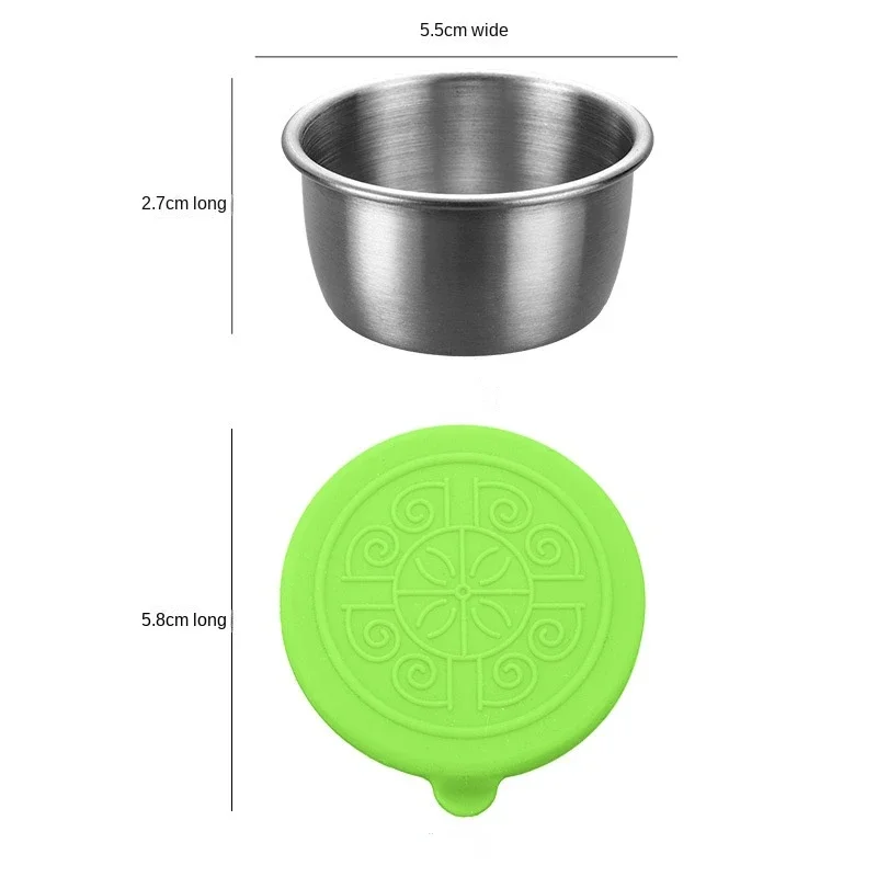 6 szt./zestaw Pojemniki na sos – Silicone Stretch Lid recenzja i cena