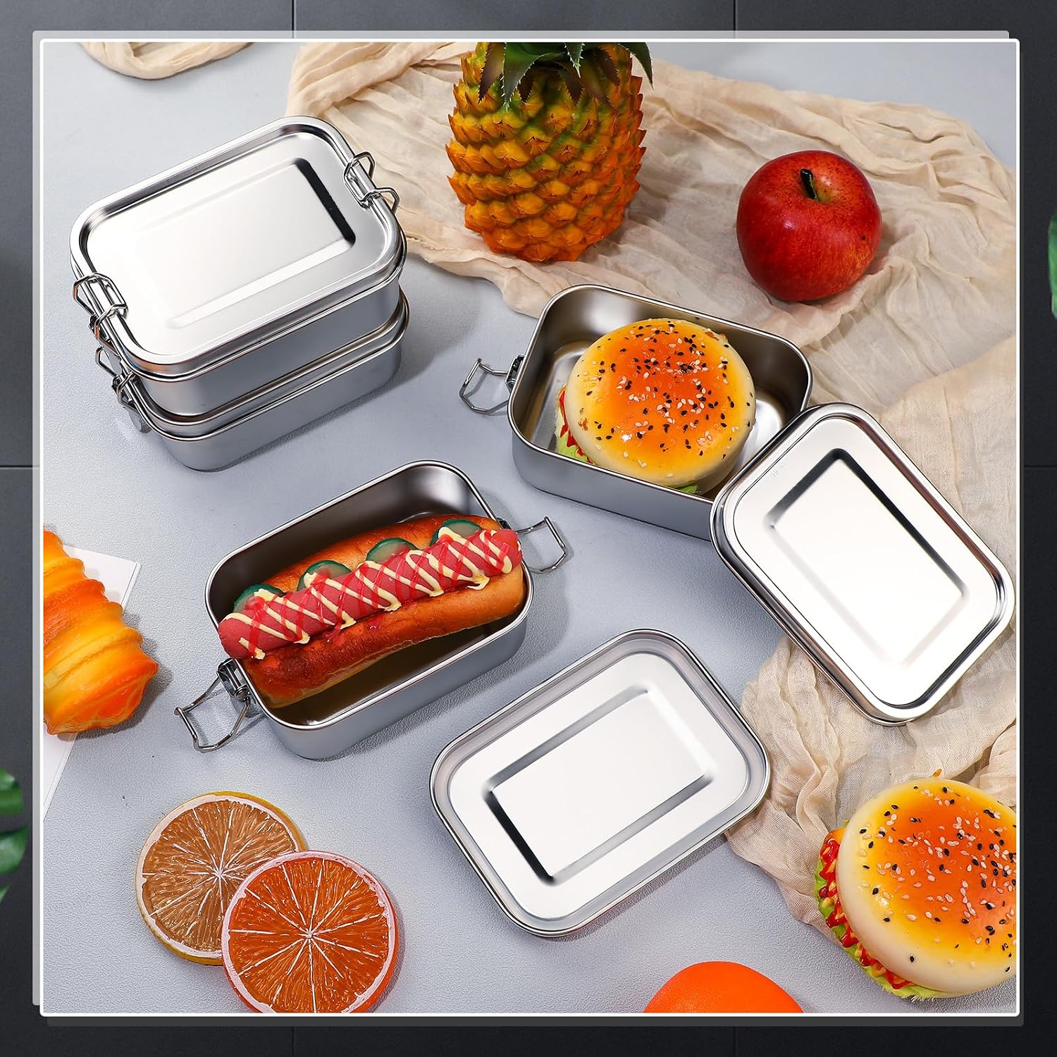 Pojemniki na żywność ze stali  – Storage Food Prep recenzja i cena