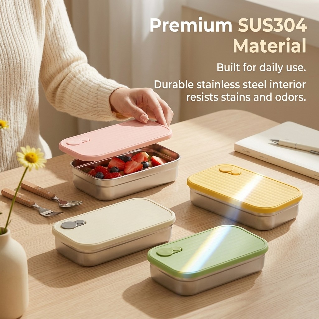Pojemnik na lunch ze stali nie – Storage Food Prep recenzja i cena