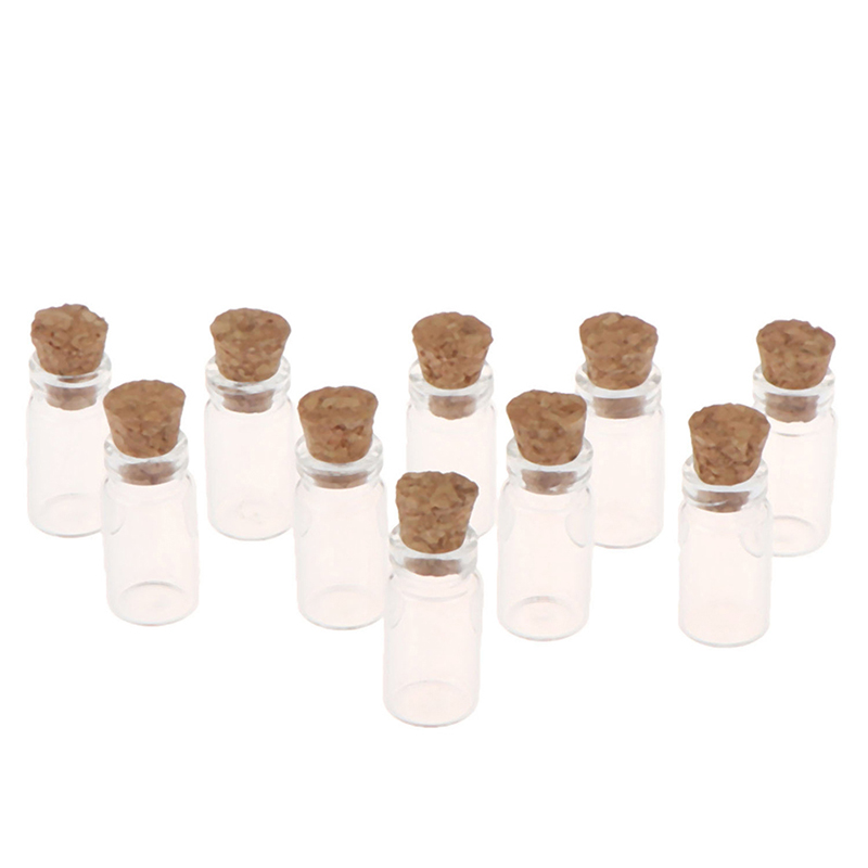 10 szt. Miniaturowe szklane sł – Food Storage Jars With Wooden Lids recenzja i cena