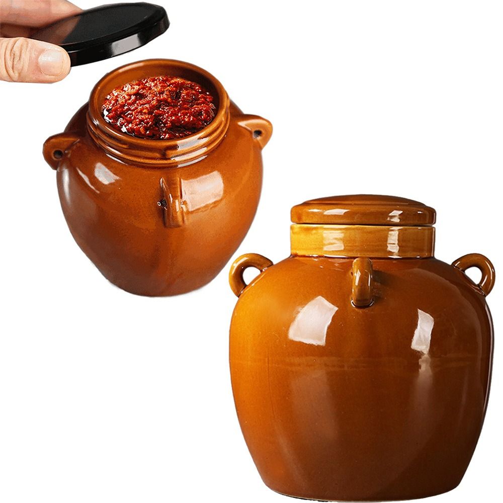 Duży ceramiczny słoik na ostry – Food Storage Jars With Lids recenzja i cena