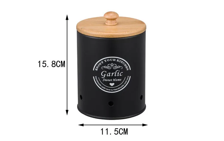 Zestaw 3 metalowych pojemników – Food Storage Jars With Wooden Lids recenzja i cena