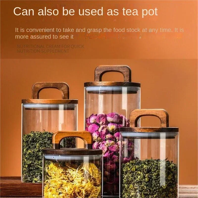 800-2100ml Szklany słoik z dre – Food Storage Glass Containers Large recenzja i cena
