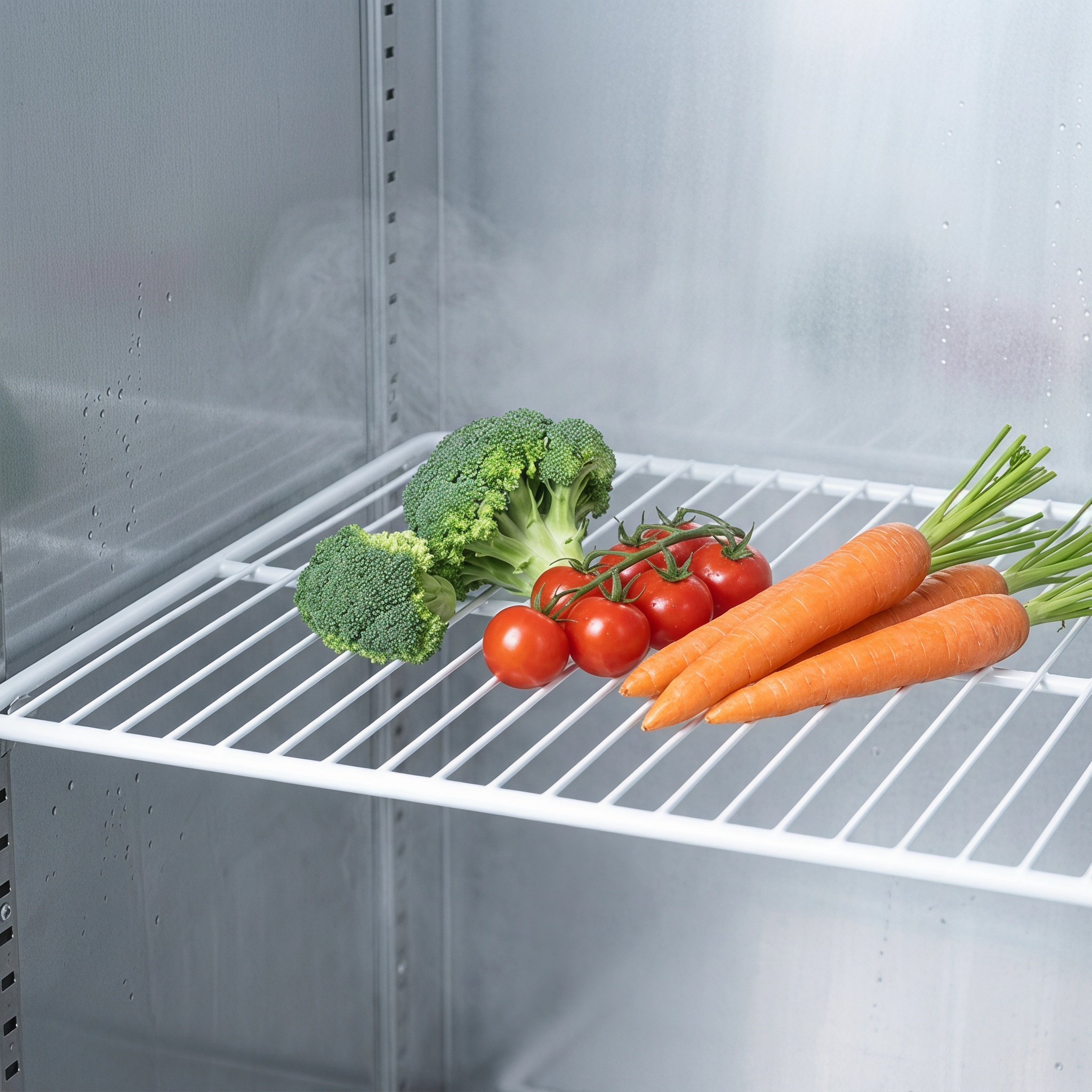 Metalowy drutowy organizer do  – Food Storage For Refrigerator recenzja i cena