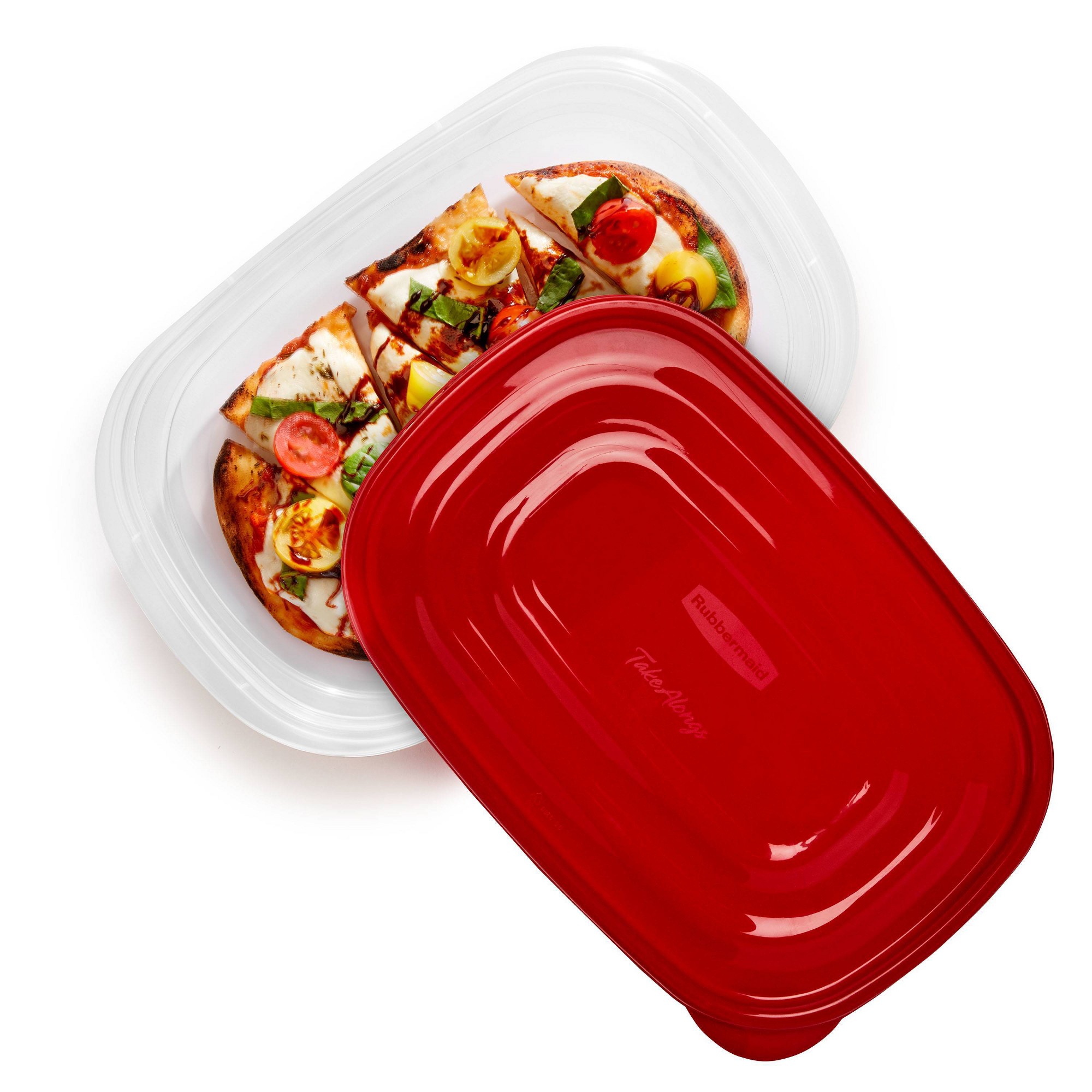 3 sztuki czerwonych prostokątn – Storage Food Prep recenzja i cena