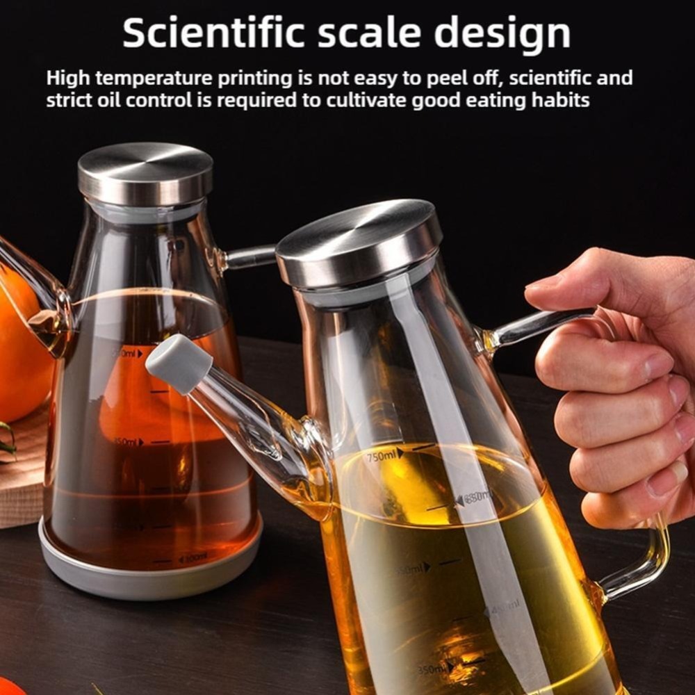 Nowa butelka dozująca olej spo – Food Storage Glass Containers Large recenzja i cena