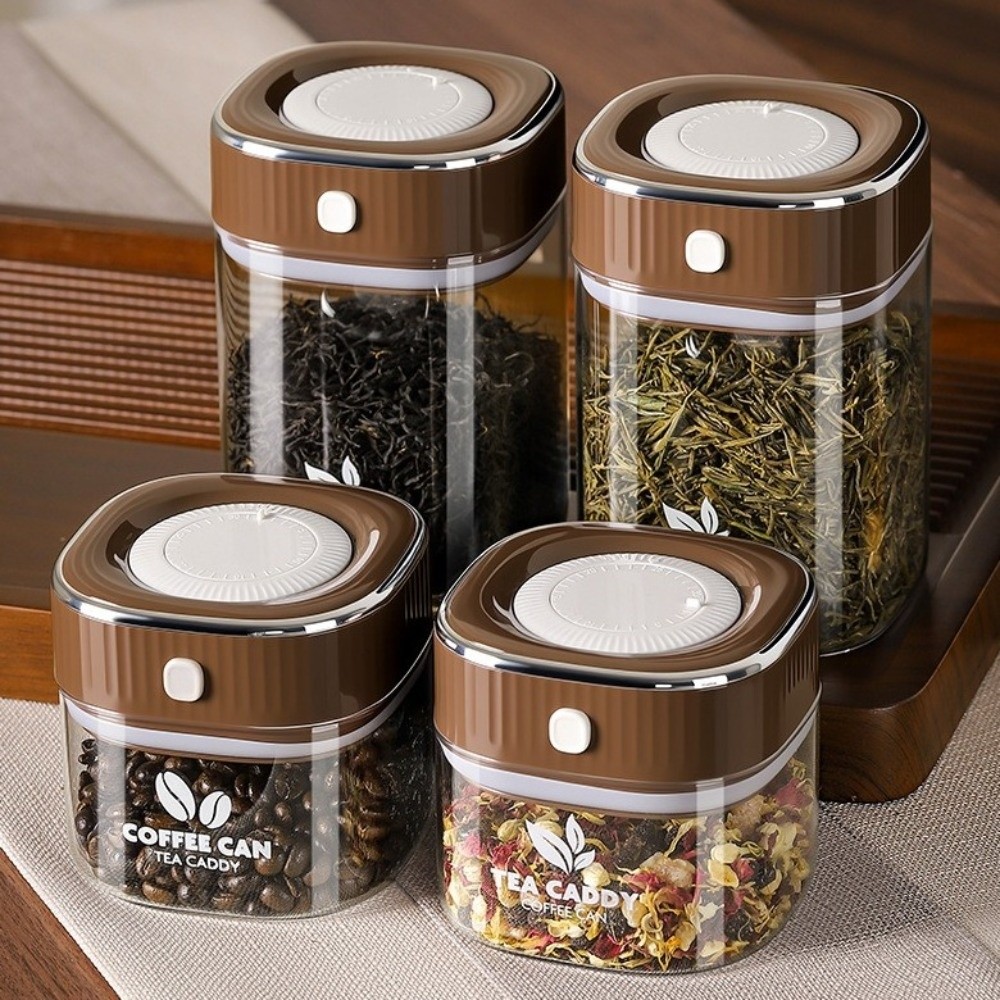 Szklany pojemnik na kawy, z fu – Food Storage Glass Containers Large recenzja i cena
