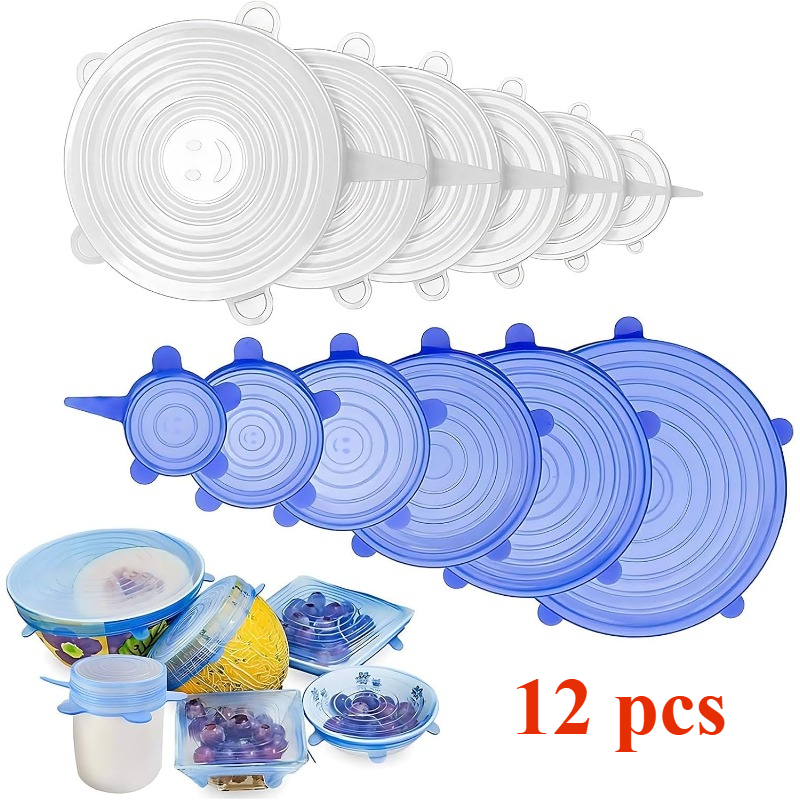 12 sztuk silikonowych pokrywek – Silicone Stretch Lid recenzja i cena