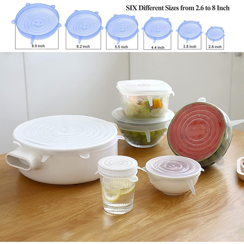 12 sztuk silikonowych pokrywek – Silicone Stretch Lid recenzja i cena