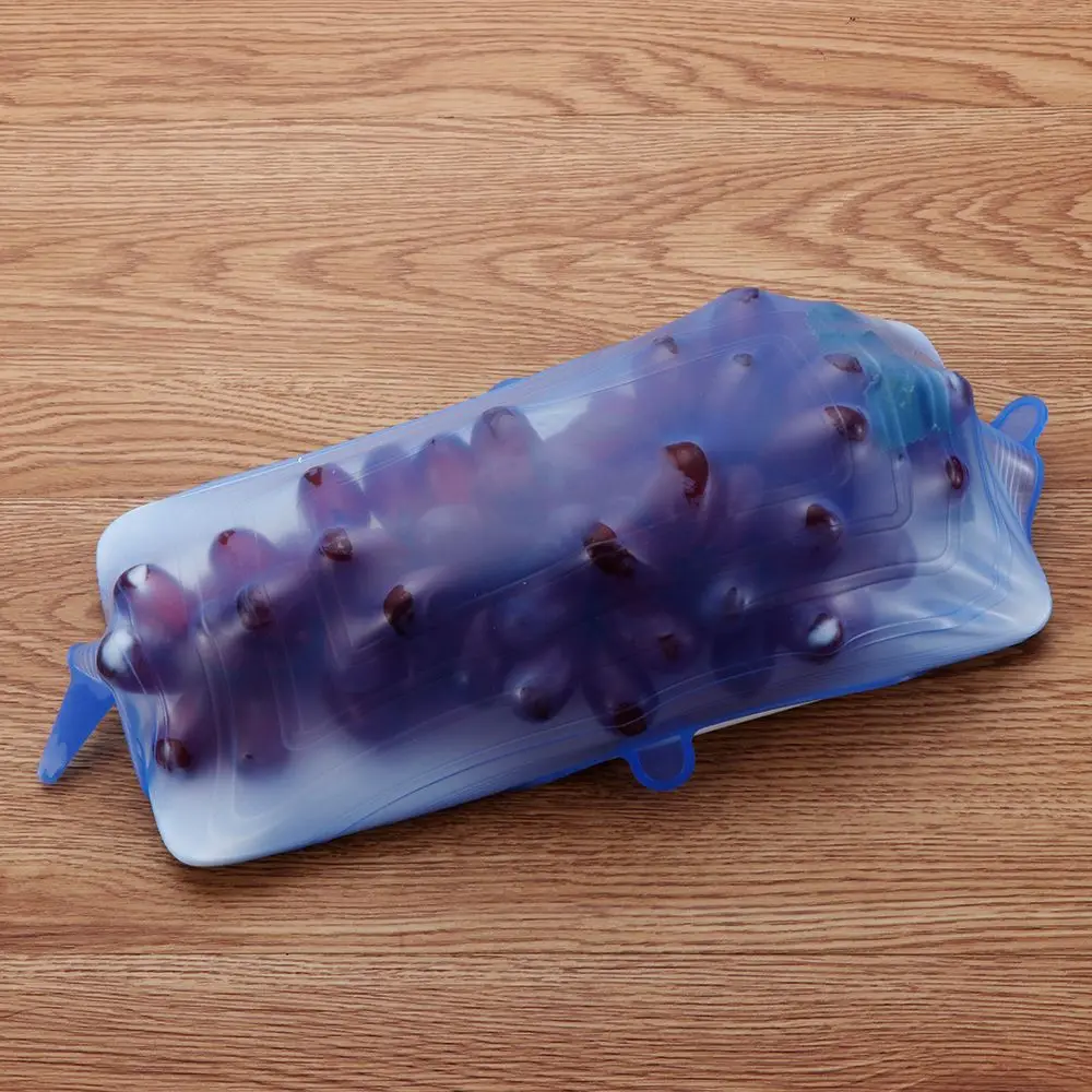 4 Kolorowe Narzędzia Kuchenne  – Silicone Stretch Lid recenzja i cena