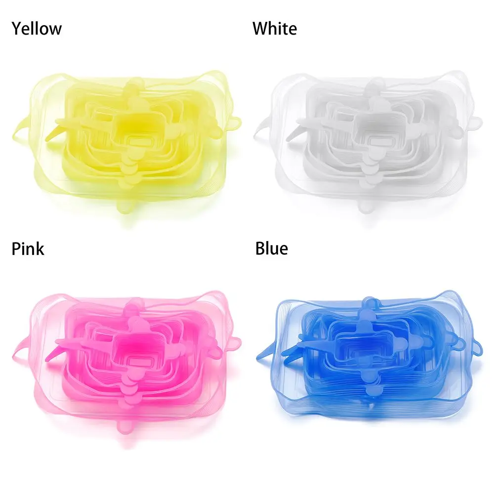 4 Kolorowe Narzędzia Kuchenne  – Silicone Stretch Lid recenzja i cena