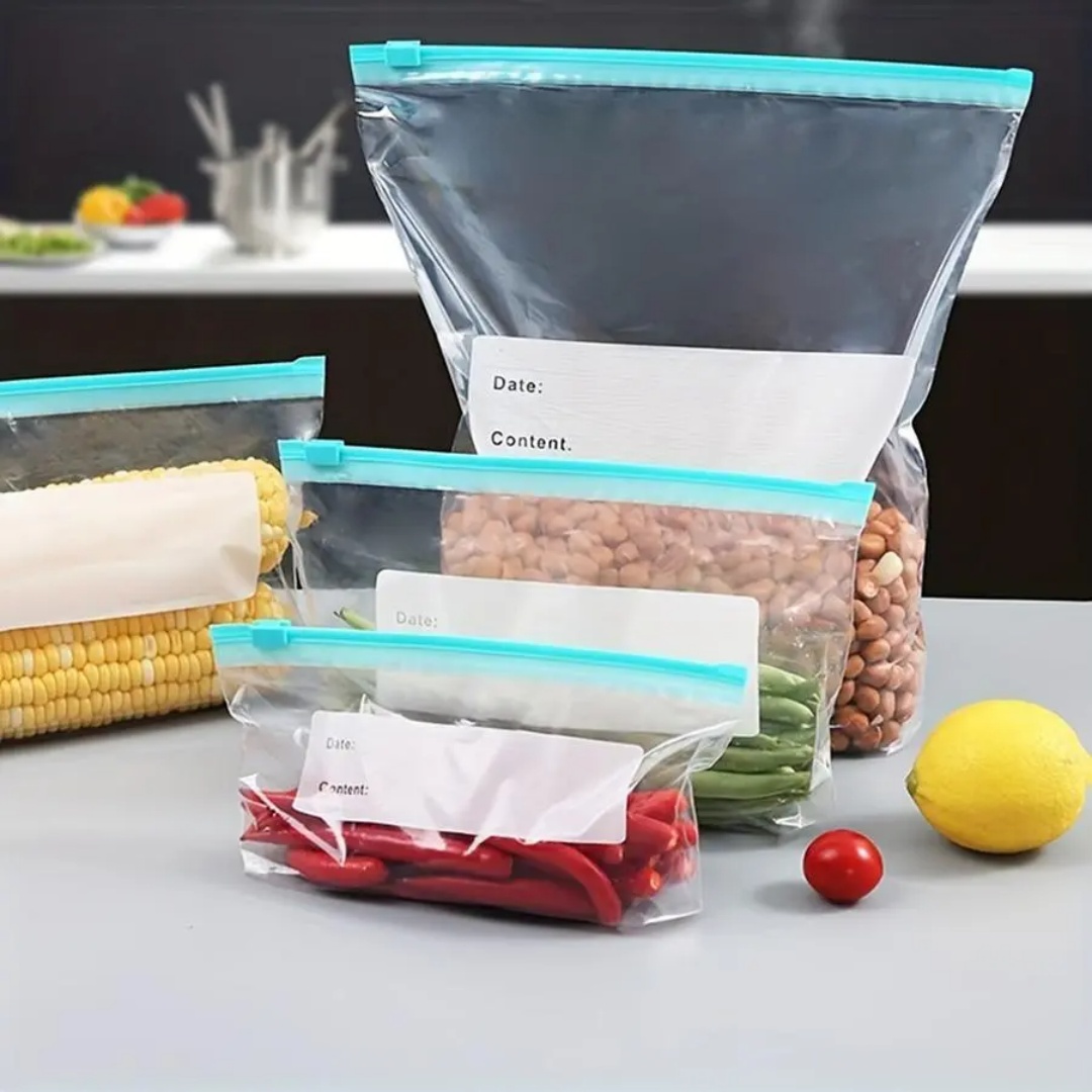 60 szt. Wielorazowych torebek  – Food Storage Essentials recenzja i cena
