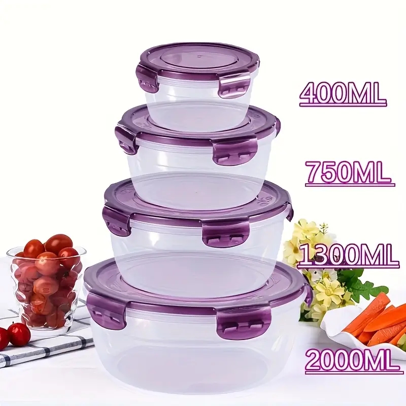 4 Plastikowe pojemniki na żywn – Food Storage Plastic Container recenzja i cena