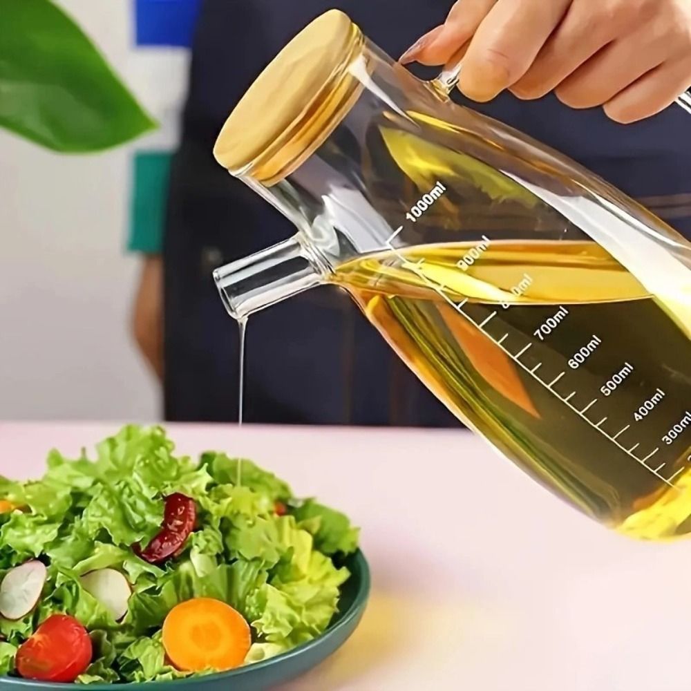 Nowa butelka dozująca olej spo – Food Storage Glass Containers Large recenzja i cena