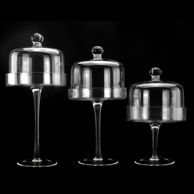 Wysokie nogi przezroczyste szk – Food Storage Glass Containers Large recenzja i cena