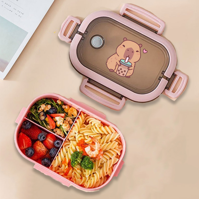 Pudełko na lunch Bento z kapib – Food Storage Time recenzja i cena
