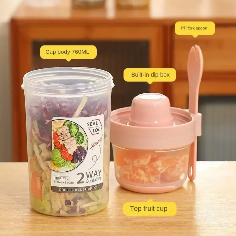 JUSTINLAU Przenośny Kubek na S – Food Storage Yogurt recenzja i cena