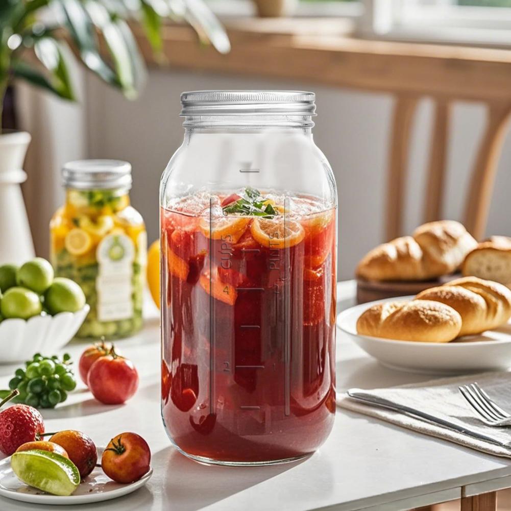 Słoik szklany Mason o szerokim – Food Storage Glass Containers Large recenzja i cena