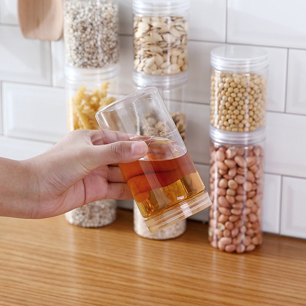 10 szt. Przezroczystych, wysok – Food Storage Jars With Lids recenzja i cena