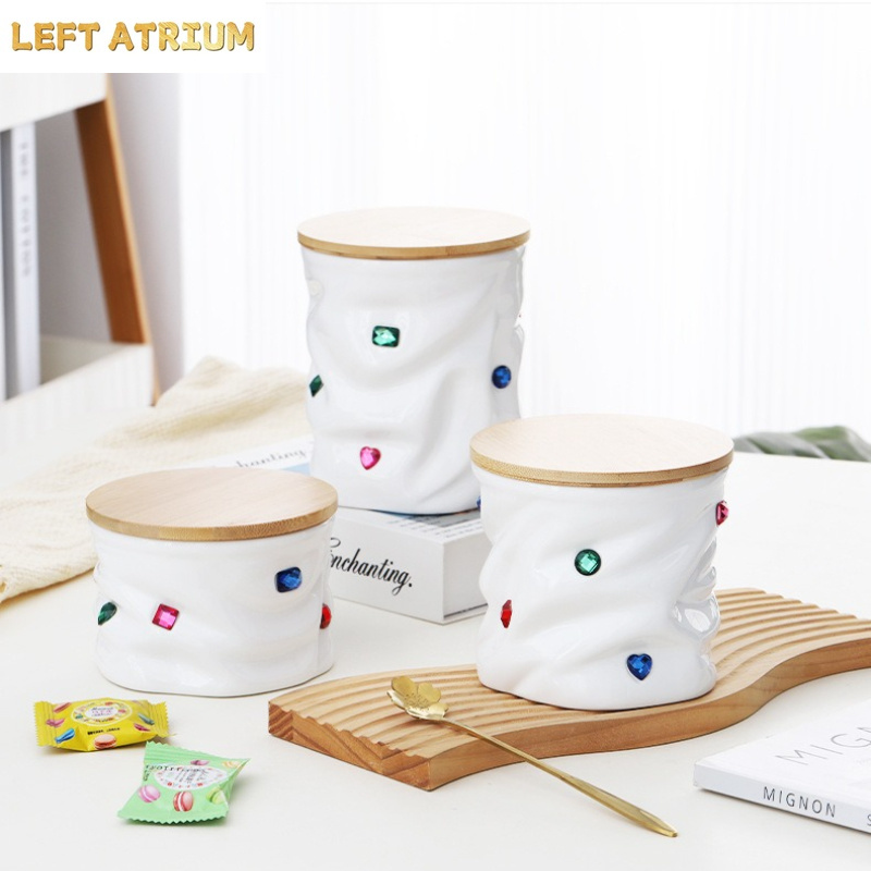 Ceramiczny słoik z drewnianą p – Food Storage Jars With Wooden Lids recenzja i cena