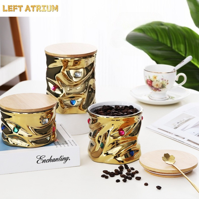 Ceramiczny słoik z drewnianą p – Food Storage Jars With Wooden Lids recenzja i cena