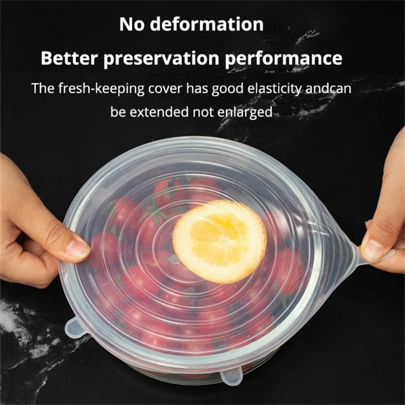 6/12 szt. Pokrywek silikonowyc – Silicone Stretch Lid recenzja i cena