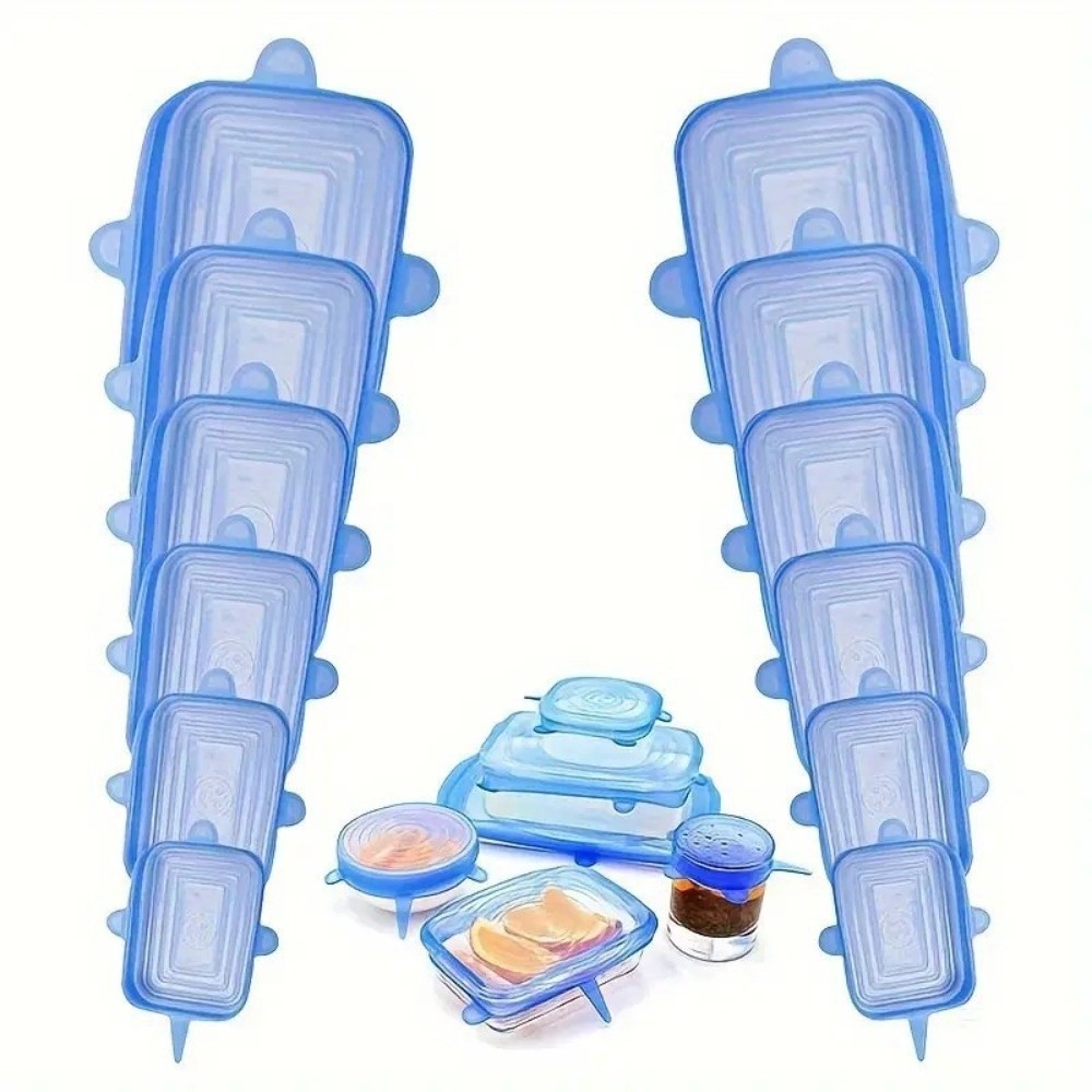 6 SZT. Przydatne, wielokrotneg – Silicone Stretch Lid recenzja i cena