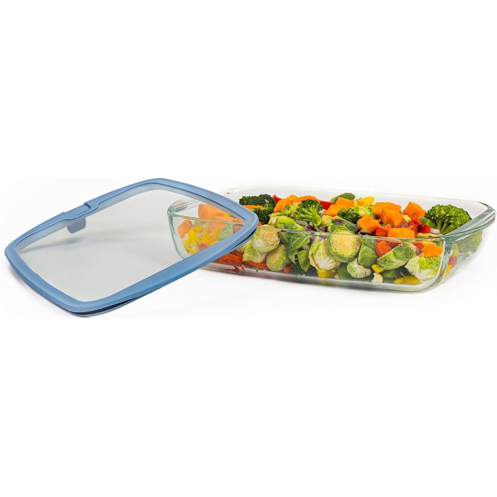 Szklana forma do pieczenia 9x1 – Food Storage Glass Containers Large recenzja i cena