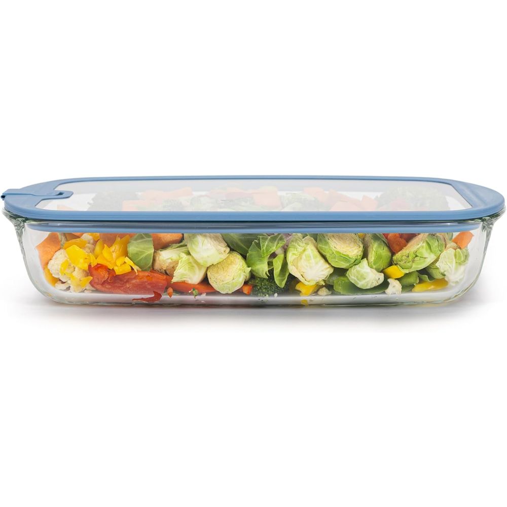 Szklana forma do pieczenia 9x1 – Food Storage Glass Containers Large recenzja i cena
