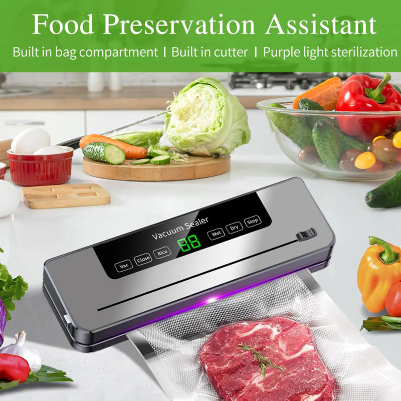 Elektryczna zgrzewarka próżnio – Food Storage Vacuum Sealer Machine recenzja i cena