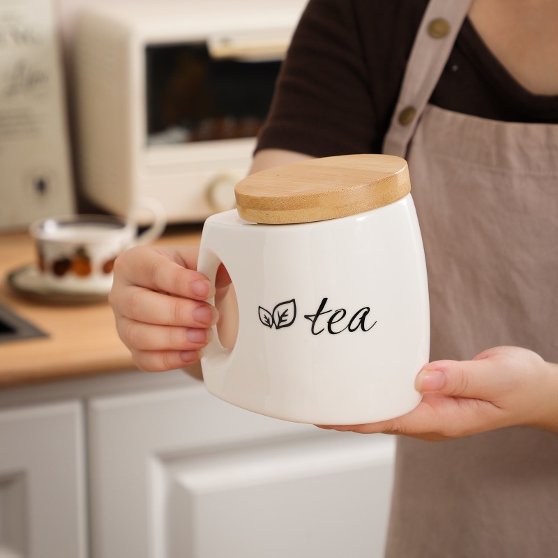Ceramiczny pojemnik do przecho – Food Storage Jars With Wooden Lids recenzja i cena